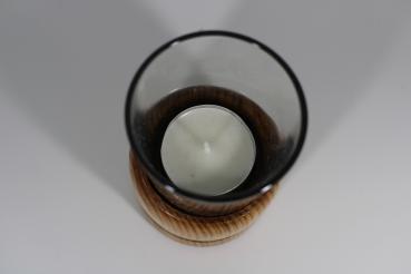 Teelichhalter mit Glas